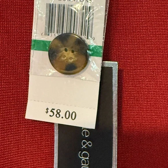 Cable and Gauge Sweater Sz L - Picture 5 of 6